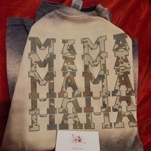 Cow print Mama shirts